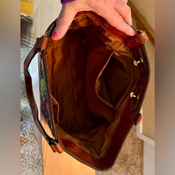 Patricia Nash Ria Patina Tote Spring Multi - Picture 7 of 11